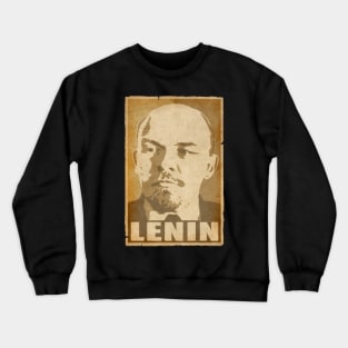 Vladimir Lenin Propaganda Poster Pop Art Crewneck Sweatshirt